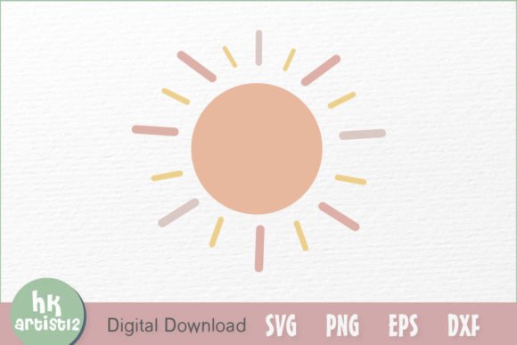 Boho Sun SVG Design: A Practical Review for Graphics and Crafts Sellers