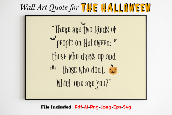 Halloween Quote Graphics for Crafts and Sellers