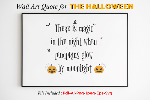 Halloween Quote Wall Art-Digital Print: A Graphics and Crafts Review