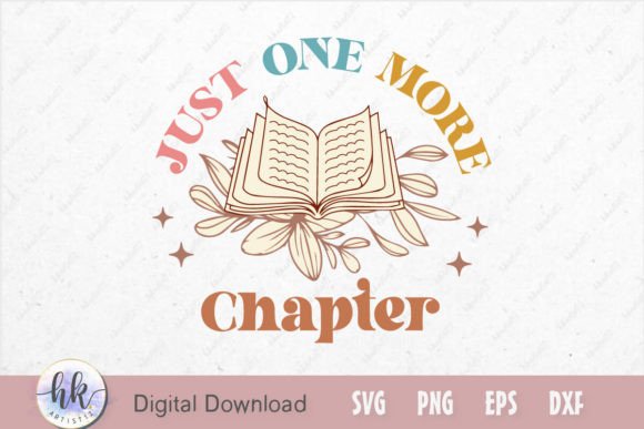 Just One More Chapter SVG Review