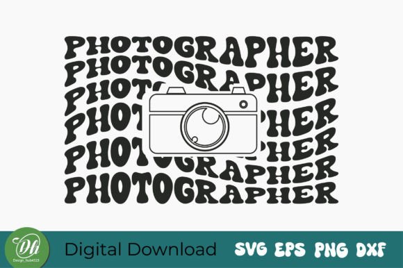Photographer Svg Design for Crafts and Graphics