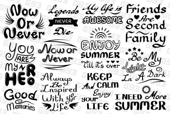 Quotes Lettering Designs: A Designer's Review of Modern Graphics