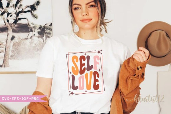 Self Love SVG for Crafts and Graphics