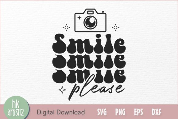 Smile Please SVG for Crafts and Graphics