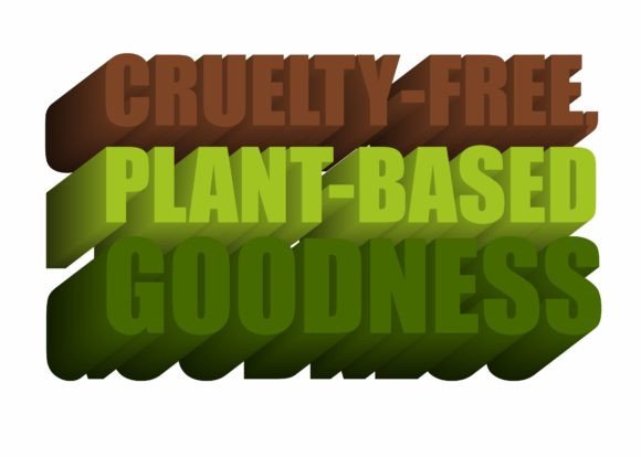 Vegan Quote Graphic for Crafts and Digital Products