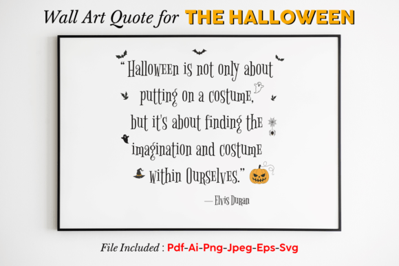 Wall Art Decor for Halloween Quote: A Designer's Stitch Test